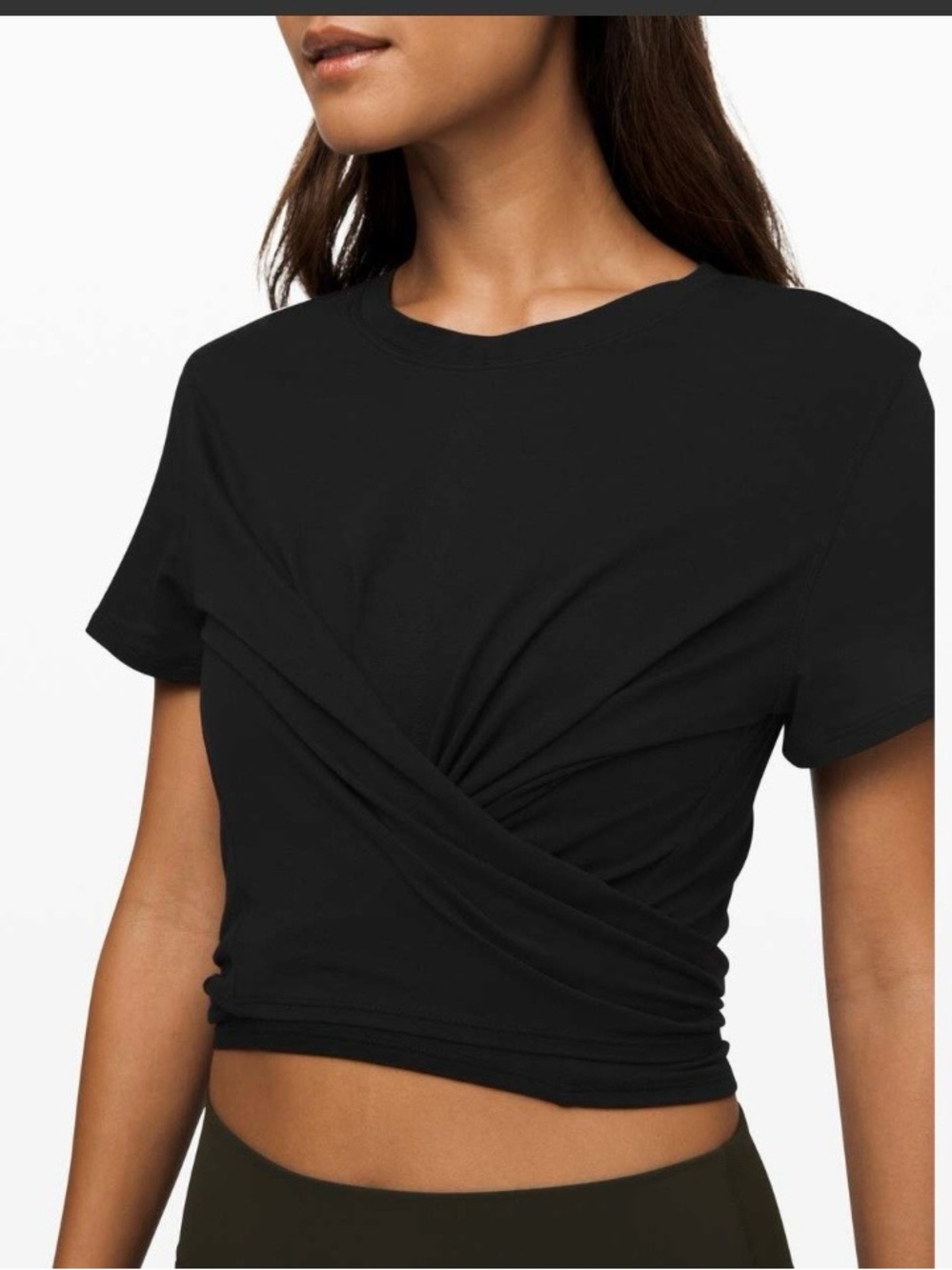 Lululemon time to restore tee shirt